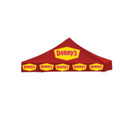 10' X 10' Denny's Red Logo Tent Topper