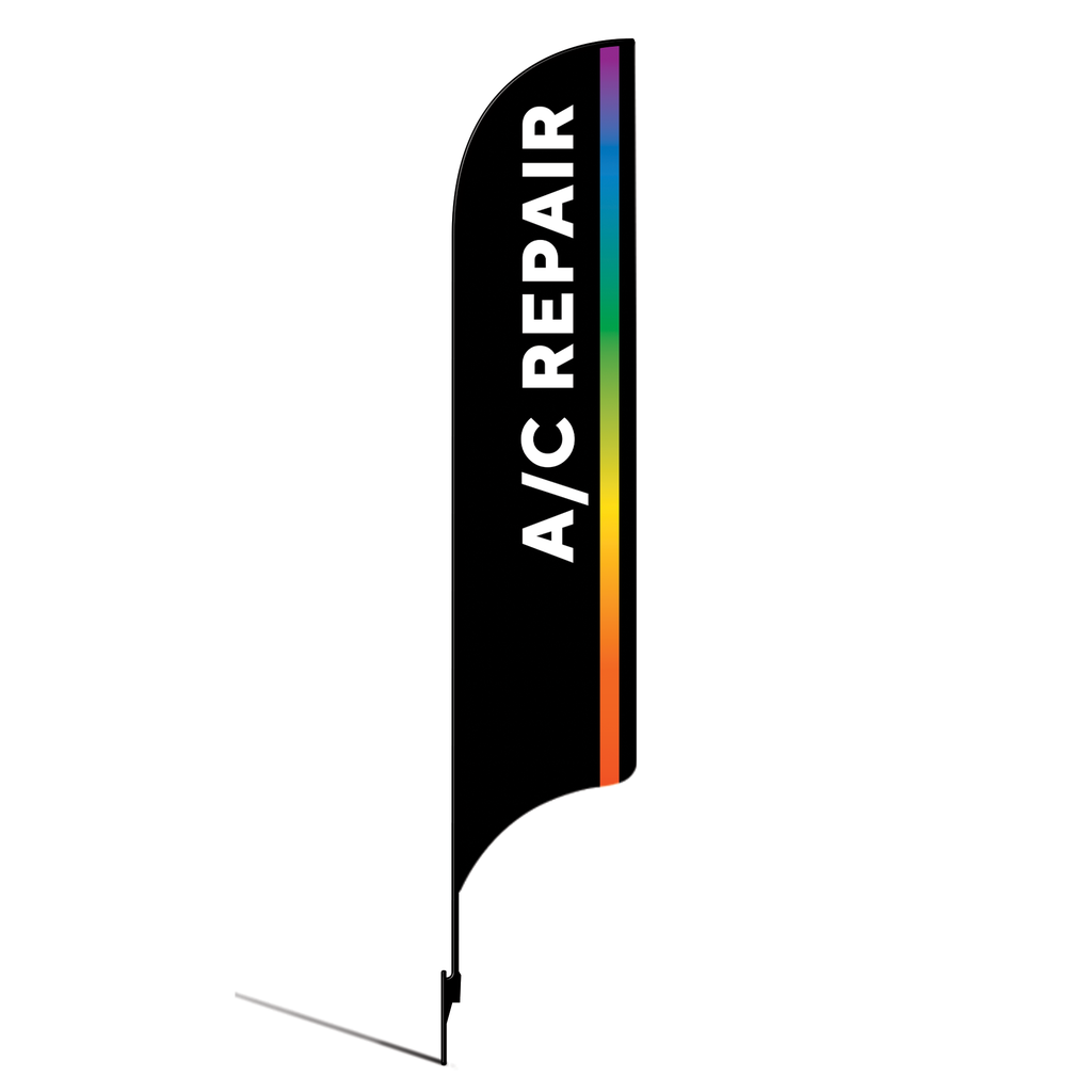 15' Caliber Auto Care A/C Repair AdverSail Flag Kit