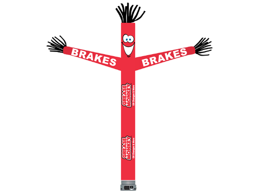 18' FullSpeed Automotive Grease Monkey Brakes Tube Dancer Fabric Only (with face & arms)